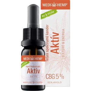 MediHemp 5% 10ml 500mg teljes spektrumú CBG esszencia