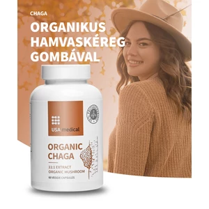 USA medical ORGANIC CHAGA gomba kivonat kapszula