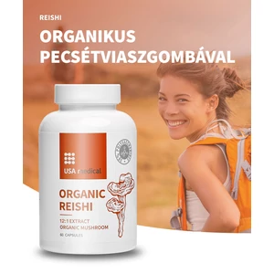 USA medical ORGANIC REISHI gomba kivonat kapszula