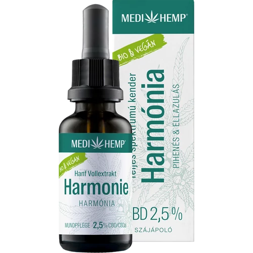 MediHemp Complete 2,5% 30ml 750mg teljes spektrumú CBD olaj