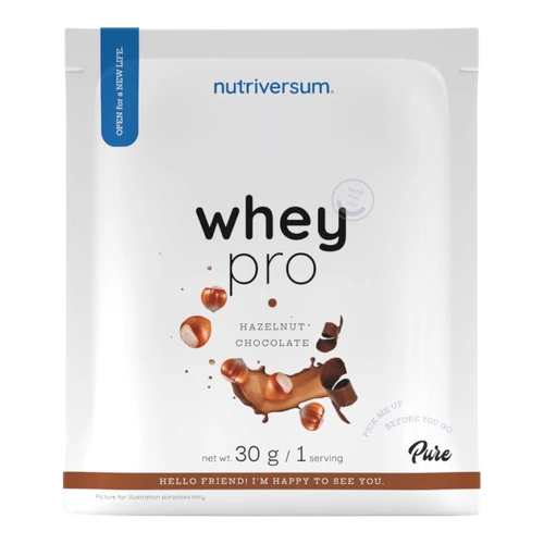 Nutriversum WHEY PRO mogyorós-csokoládé 30 g